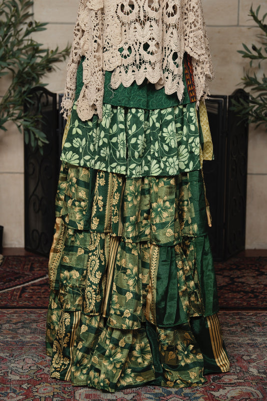 Moon Magic Maxi Skirt in Bit O' Luck