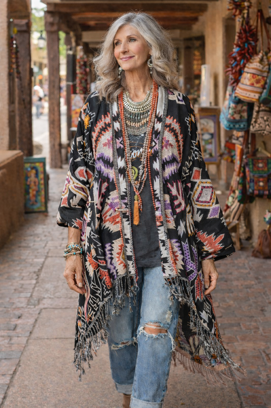 House of Spirits in Tribal Long Duster