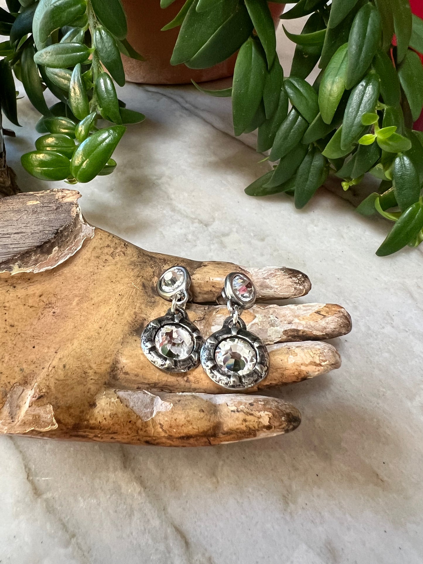 Petite Rustic Earring