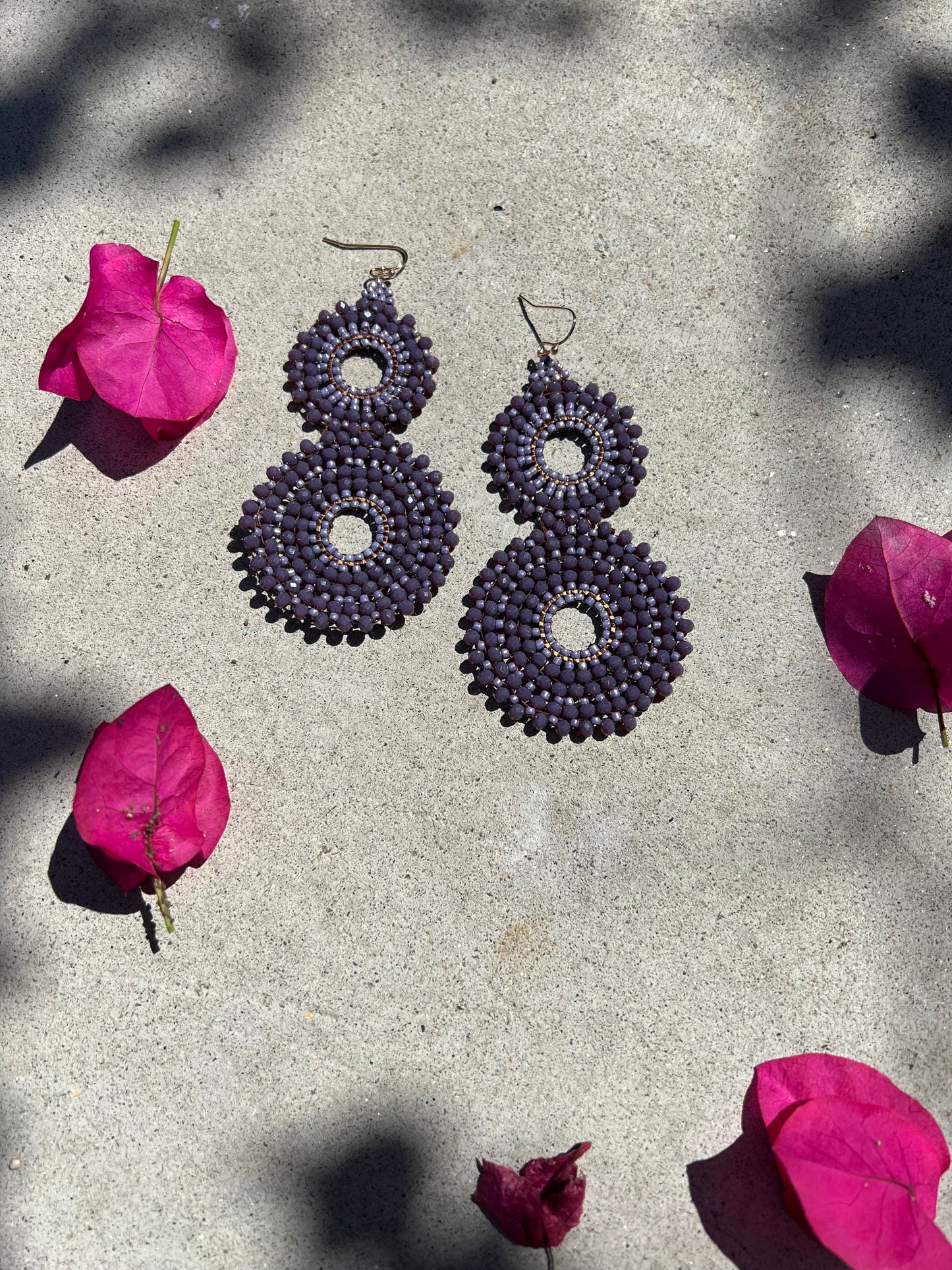 Supernova Earring in Mystic Plum