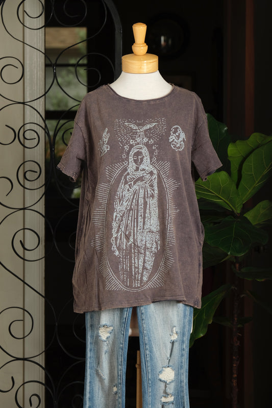 Guadalupe T Shirt in Faded Navy