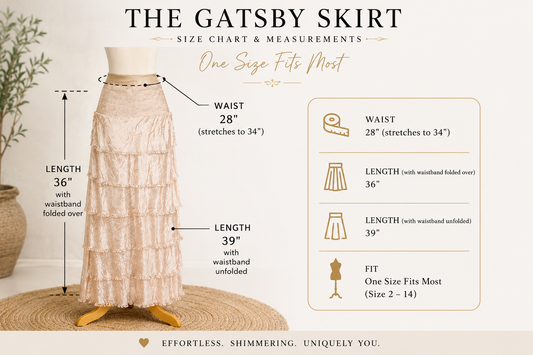 Gatsby Skirt in Teal