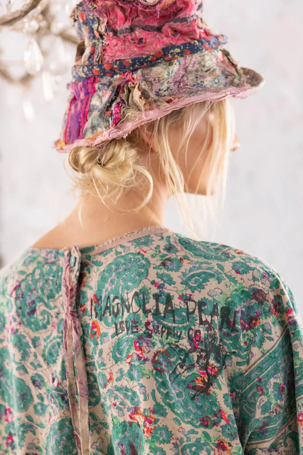 Blockprint Taigi Dress in Demi 1111 by MP