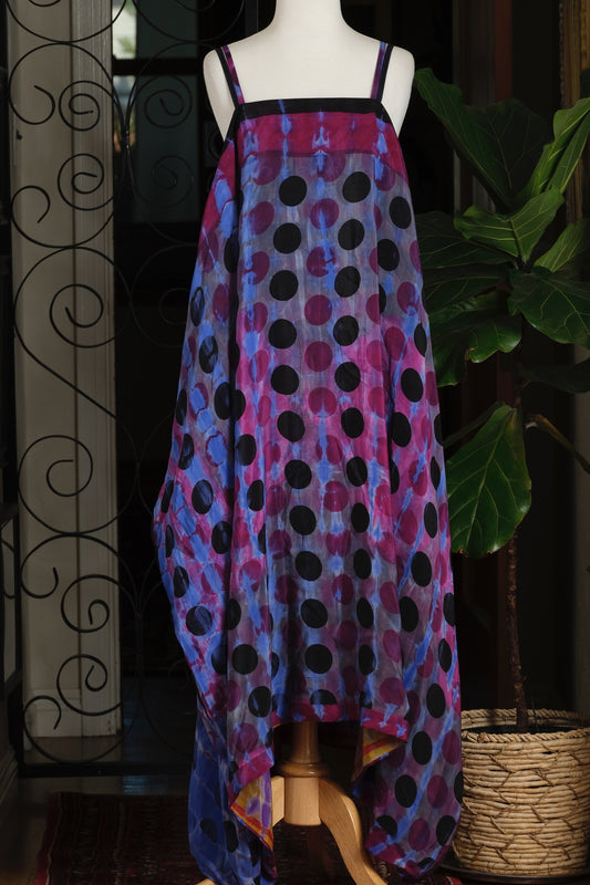 Shine Maxi Dress in Lunar Dot