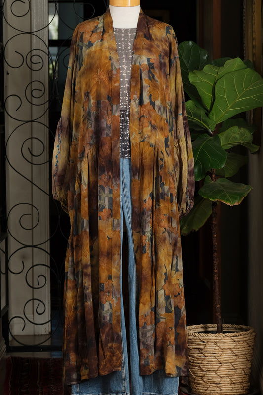 Evermore Duster in Moody Garden – Chateau Bel Age Boutique