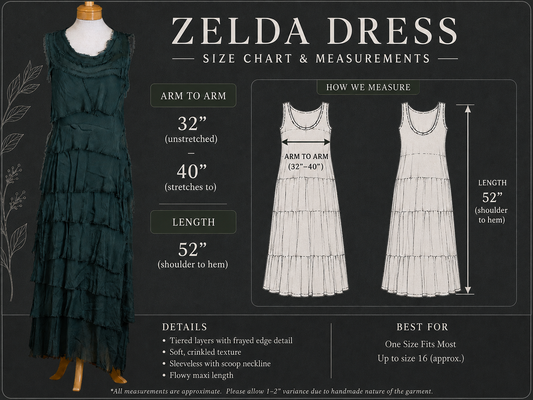Zelda Dress in Olive Ombré