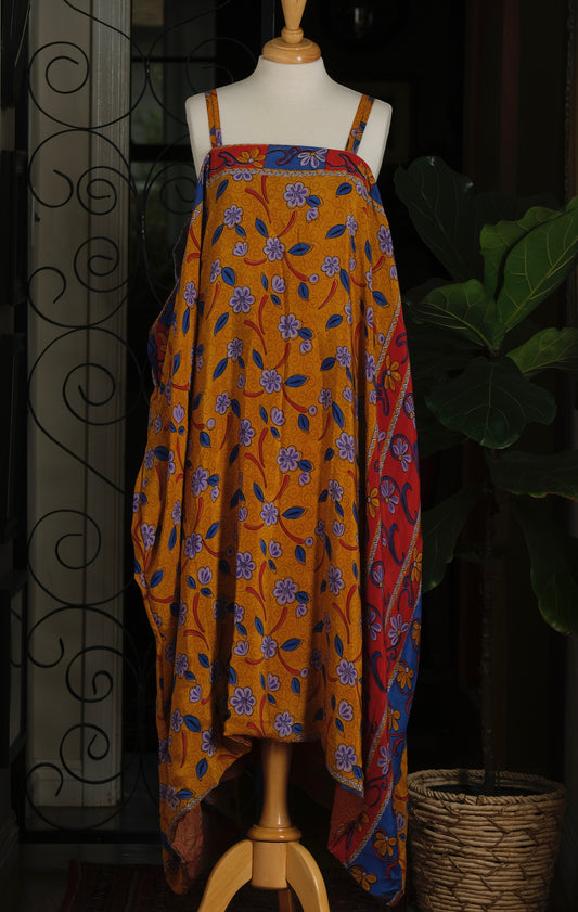 Shine Maxi Dress in Happy Flower