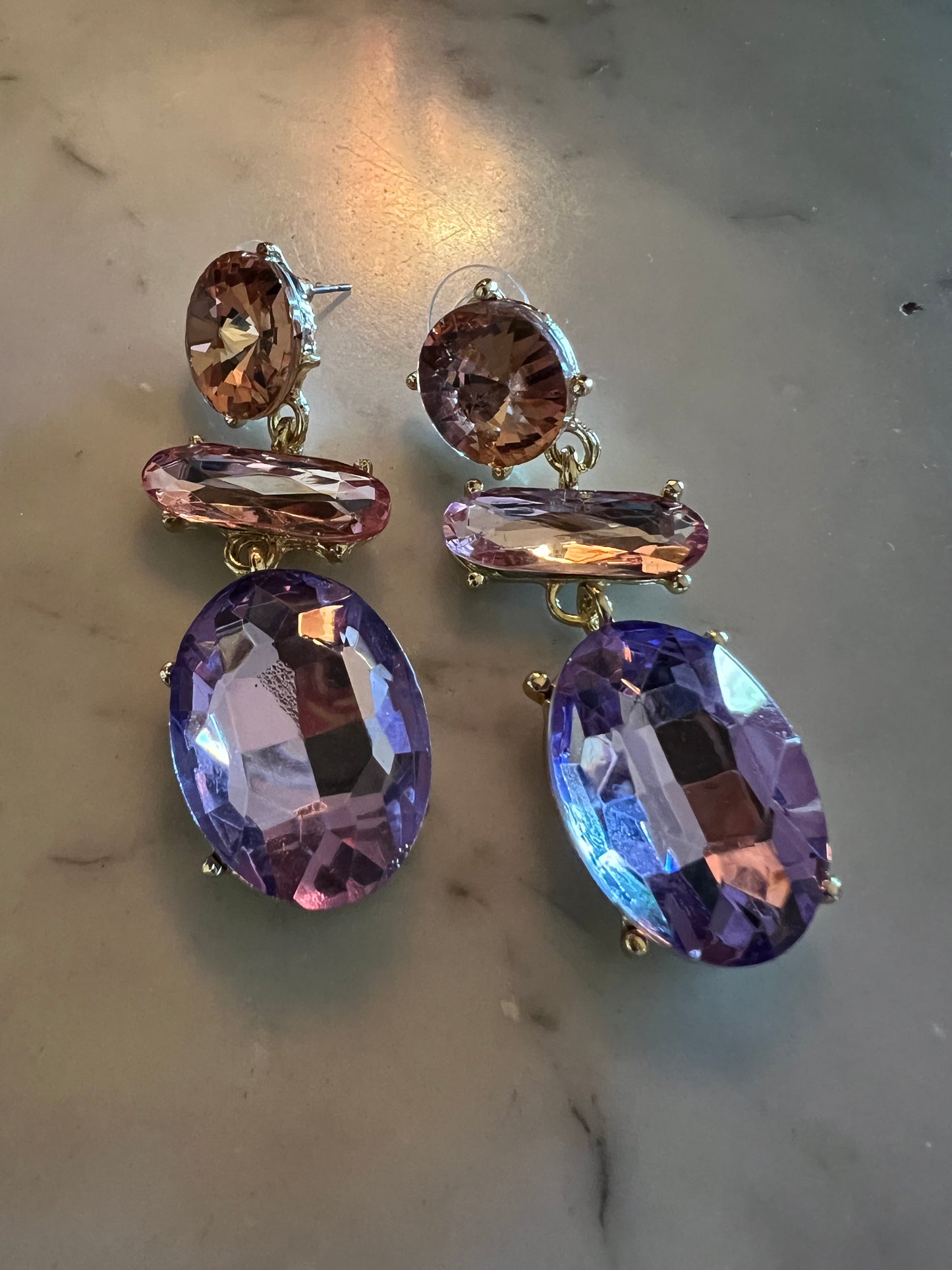 Cleo Earring in lavender