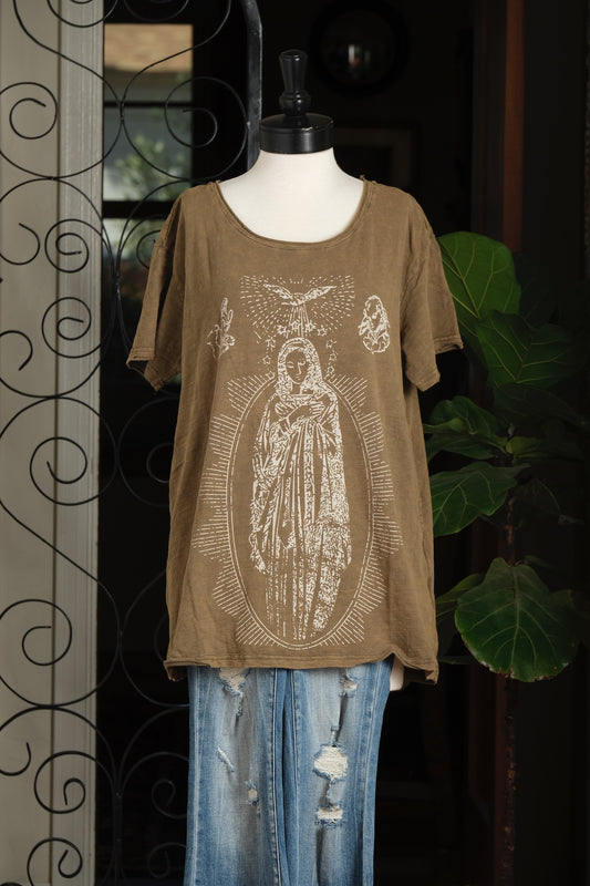 Guadalupe T Shirt in Olive