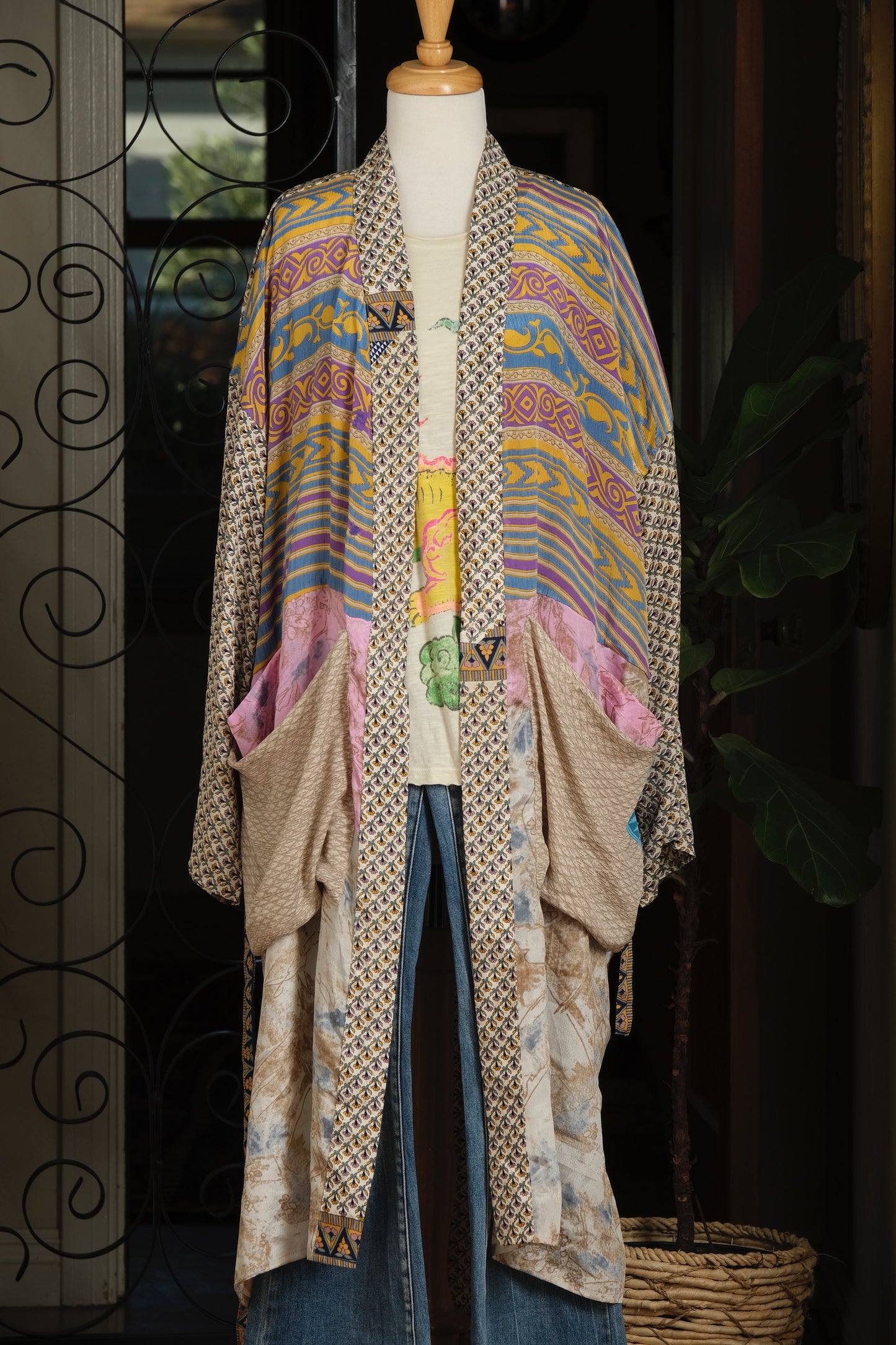 Silky Pocket Duster in Golden Arrow