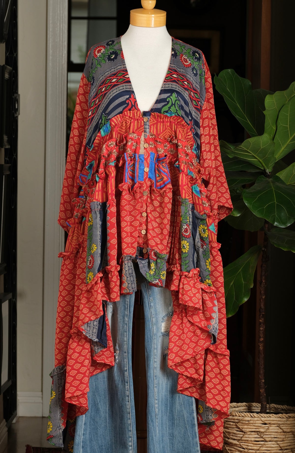 Rhiannon Dress in Red Gypsy