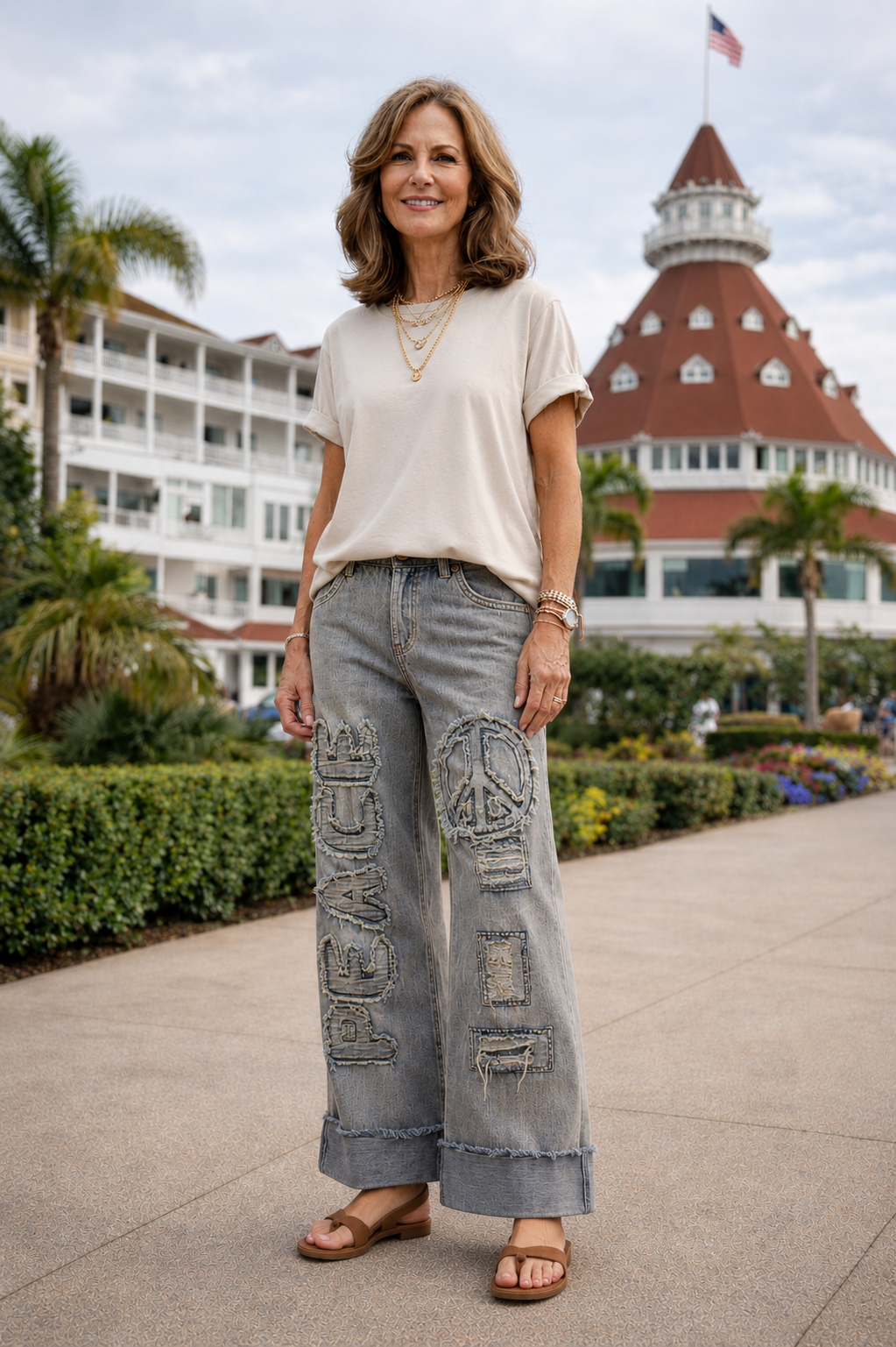 Peace and Love Jeans
