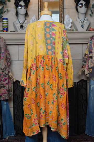 Midi Dress in Adorned Pony