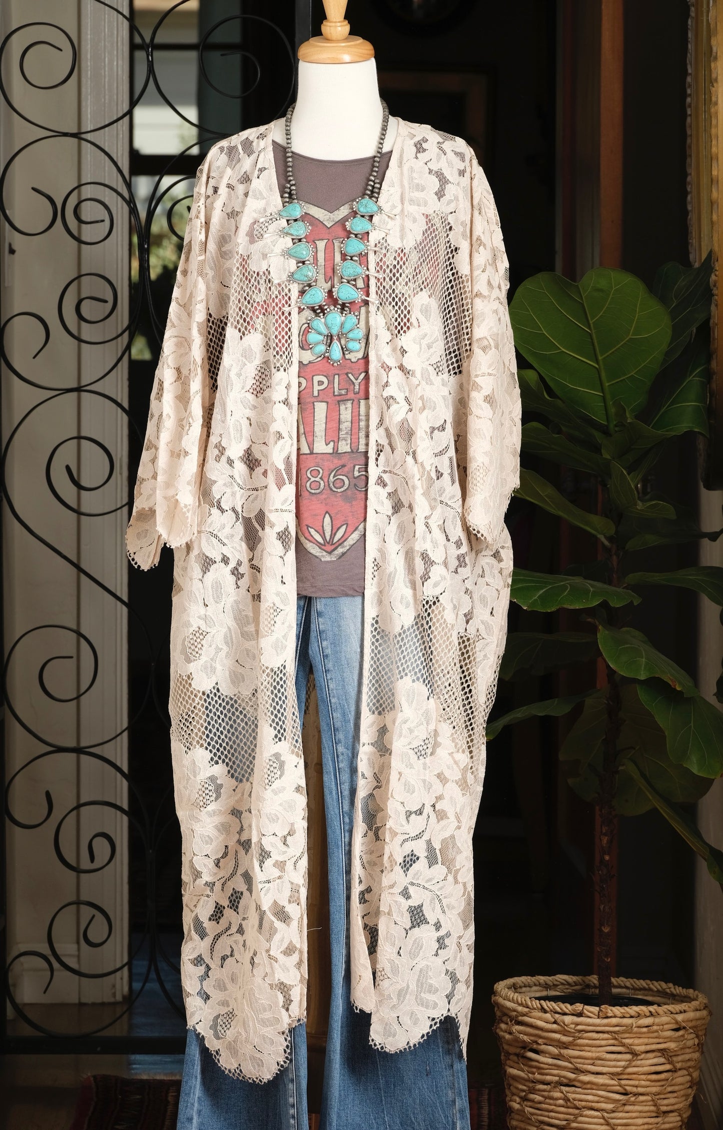 Lace Duster