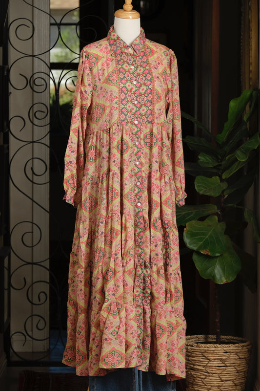 Tate Dress in Small World