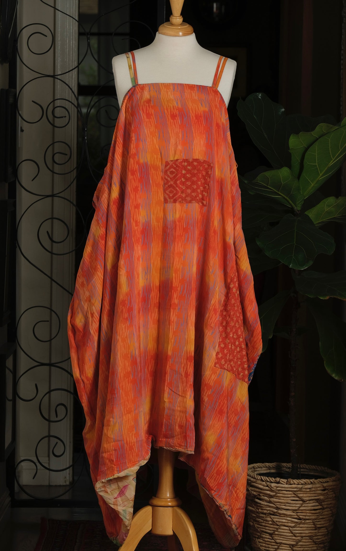 Shine Maxi Dress in Coral Reef