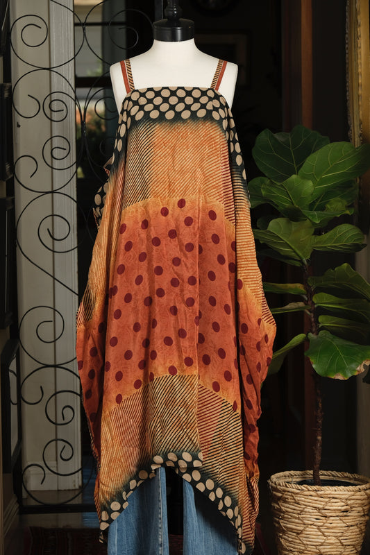 Shine Maxi Dress in Mad Dotter