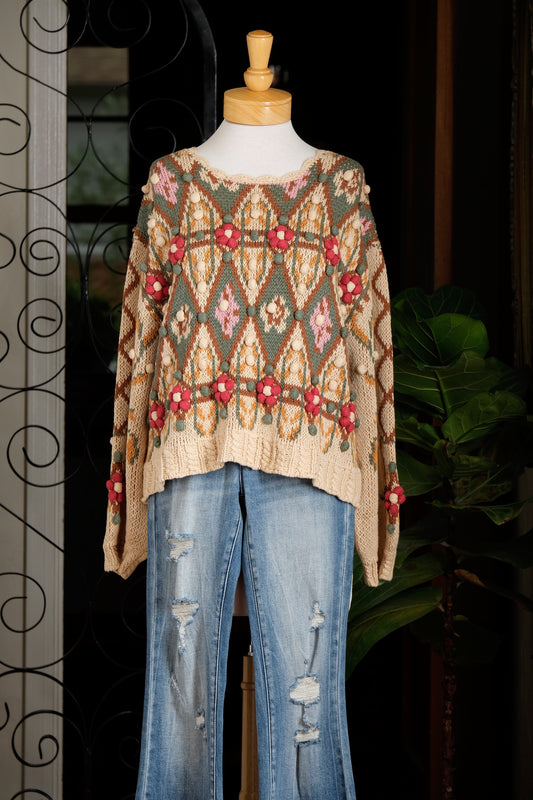 Cozy Folkloric Sweater