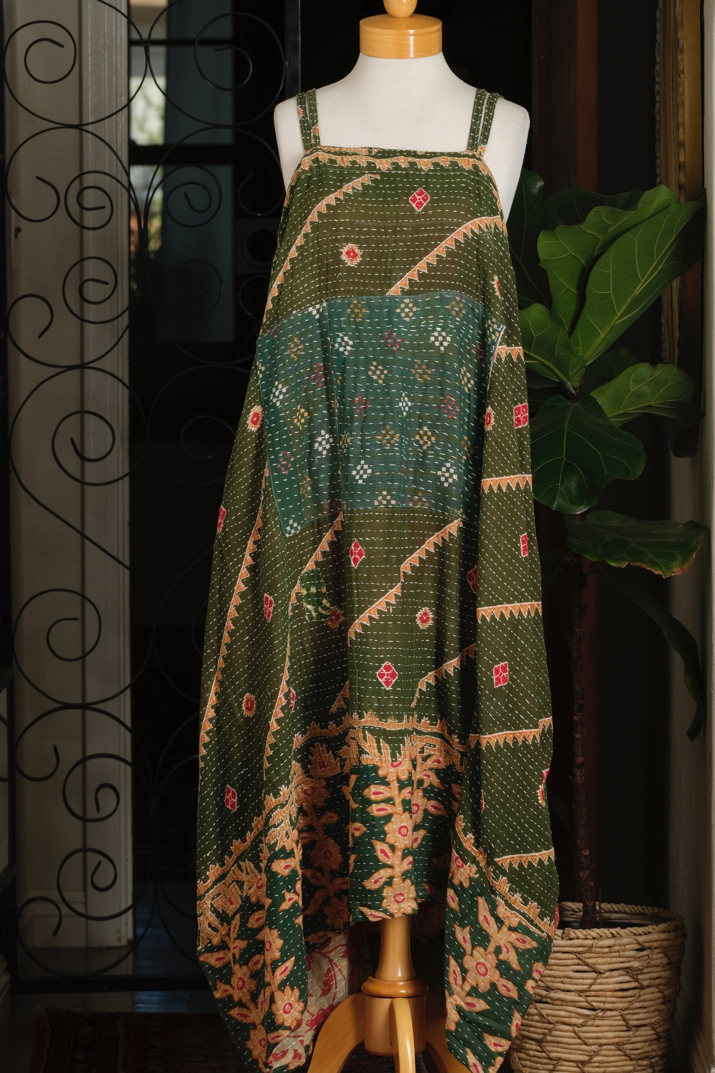 Kantha Maxi Dress in Gretna Green