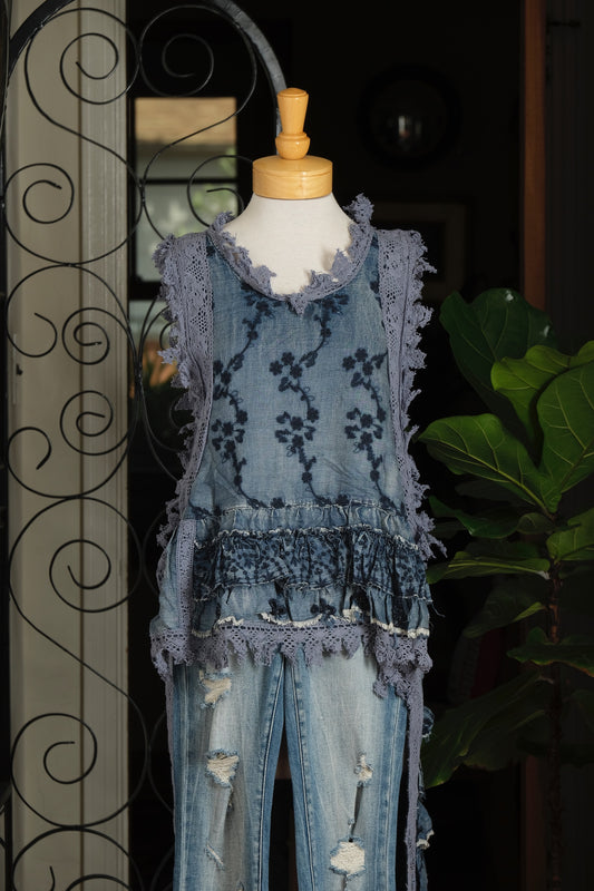 Prairie Overlay in Chambray