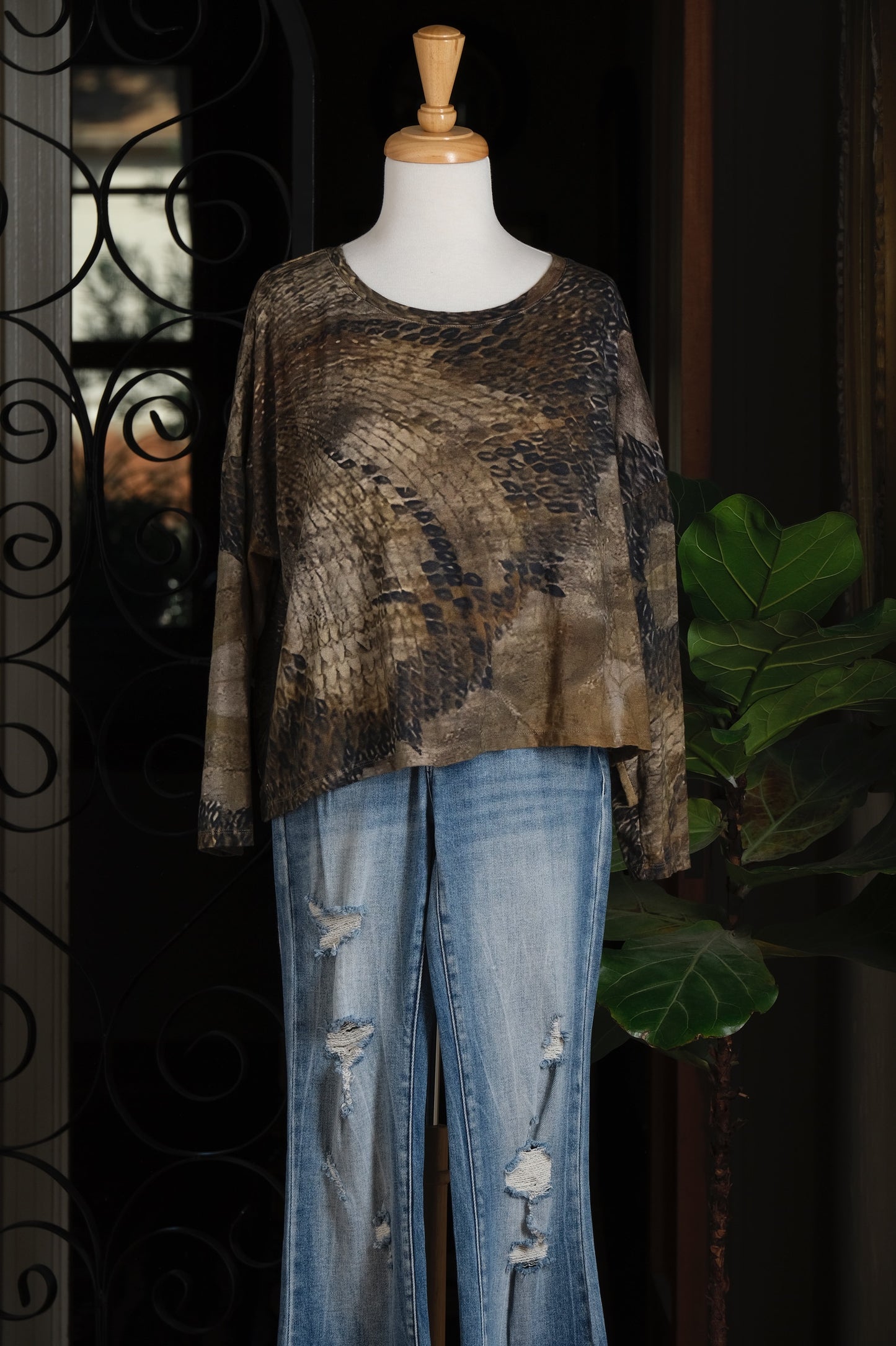 Crop T-Shirt in Pod