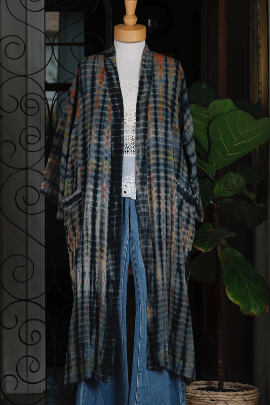 Smoke Duster in Indigo Reef
