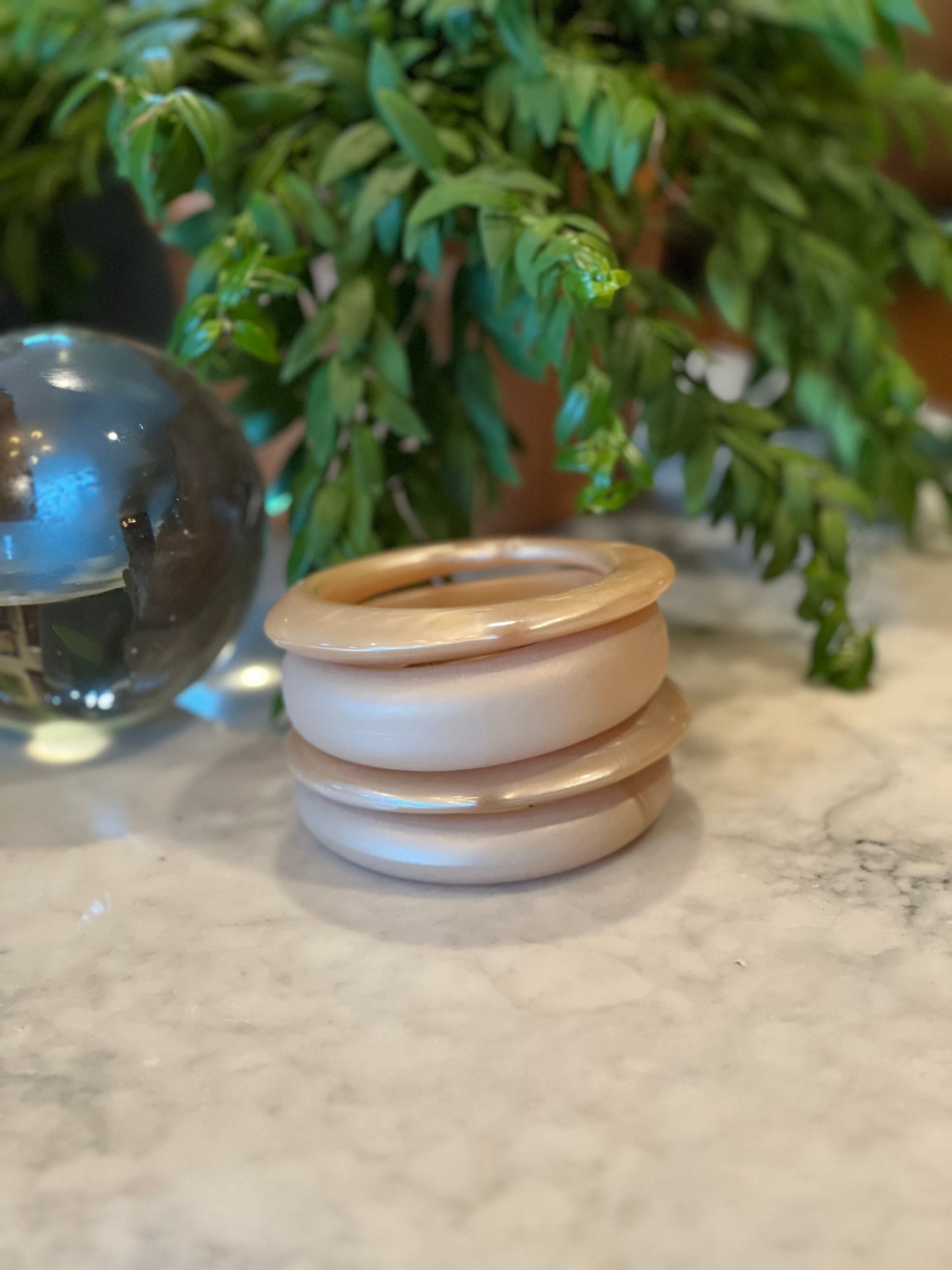 Natural Bangle Stack