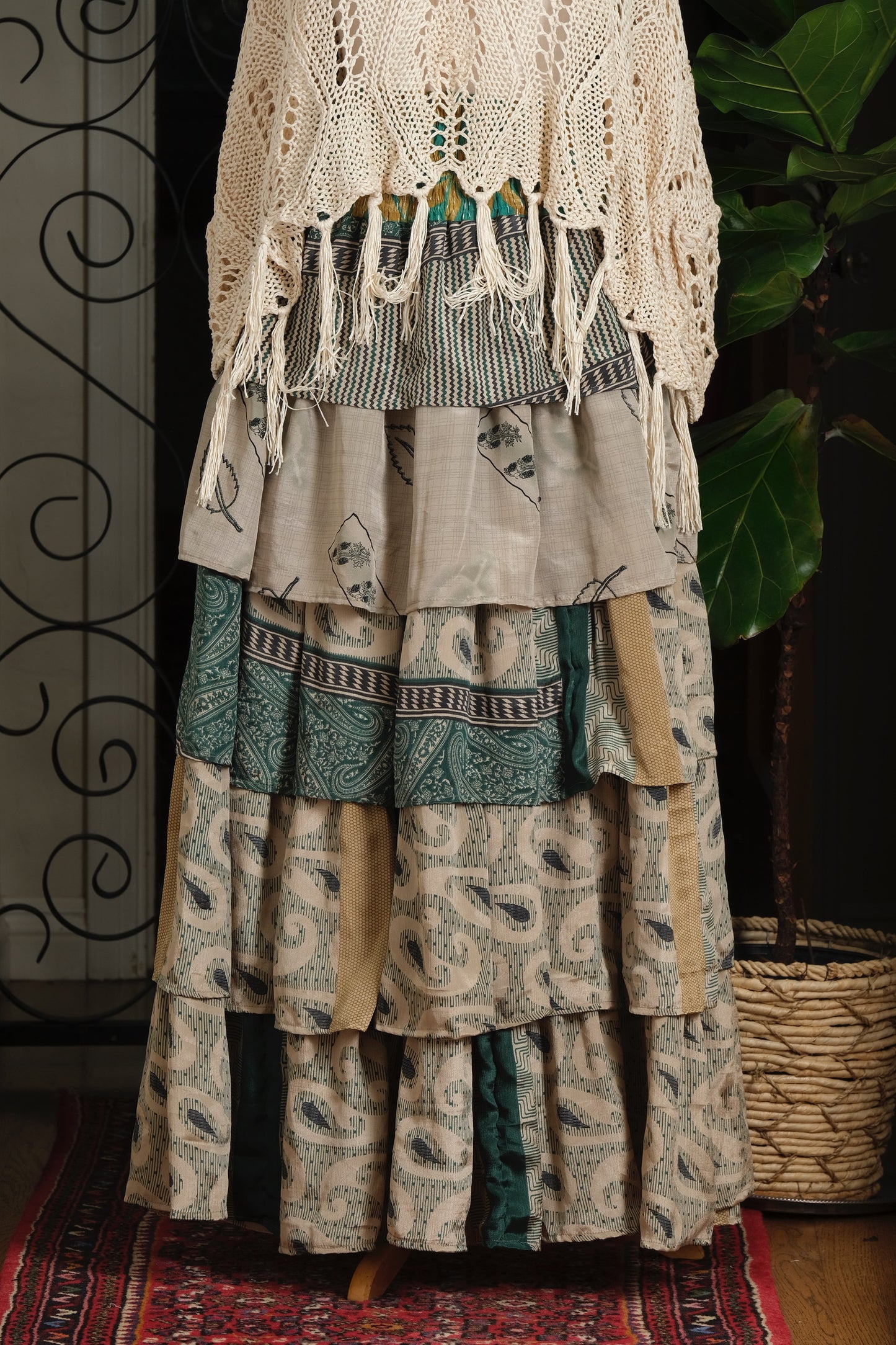 Moon Magic Maxi Skirt in Sweet Clover