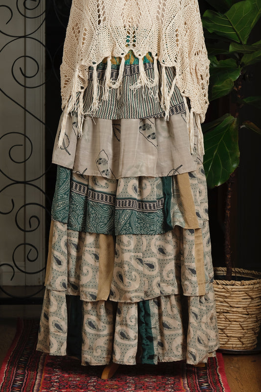 Moon Magic Maxi Skirt in Sweet Clover