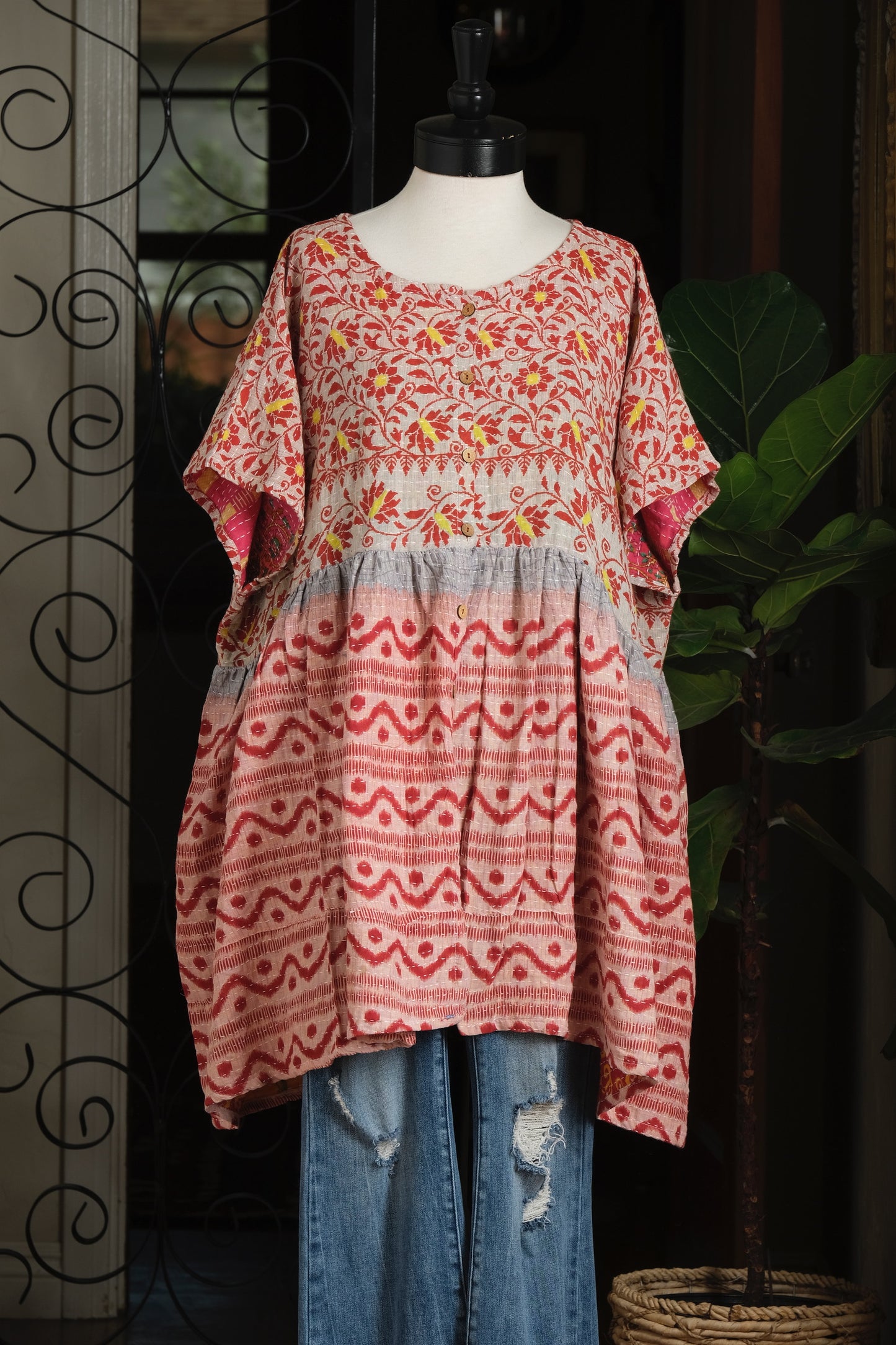 Button Down Mini in Candy Land