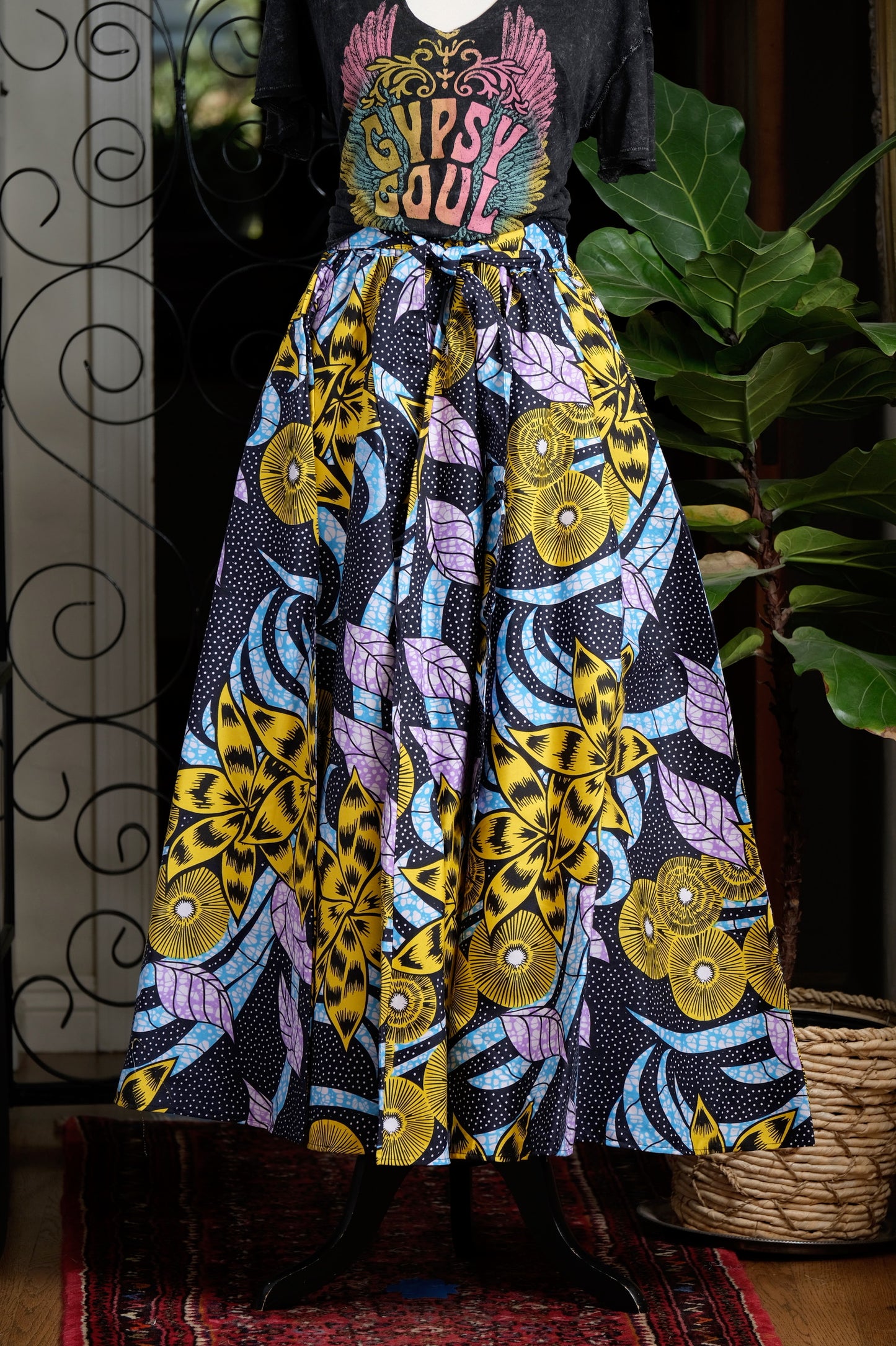 Patio Skirt in Starry Night Flower