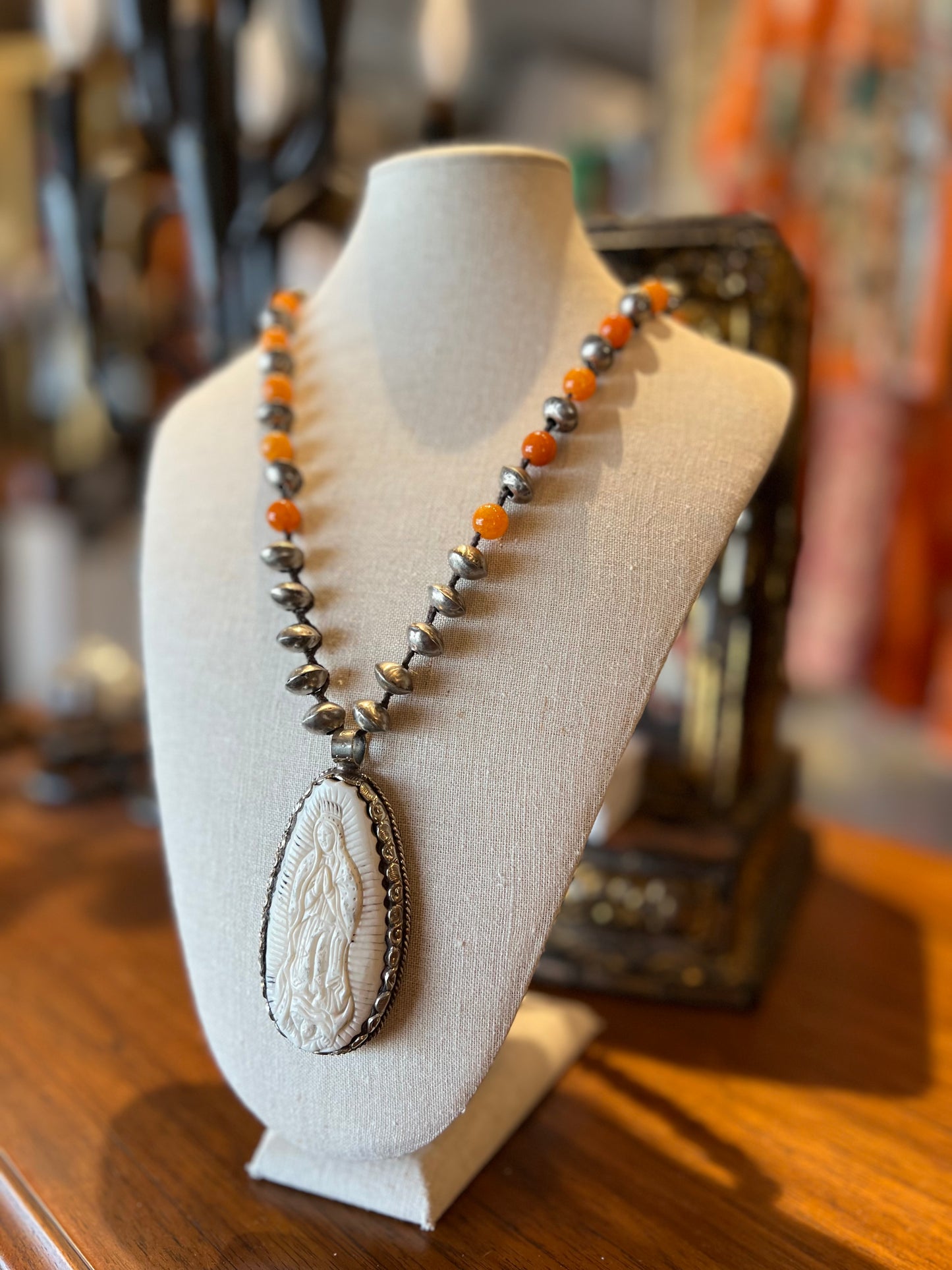 Guadalupe on Orange Jade 938