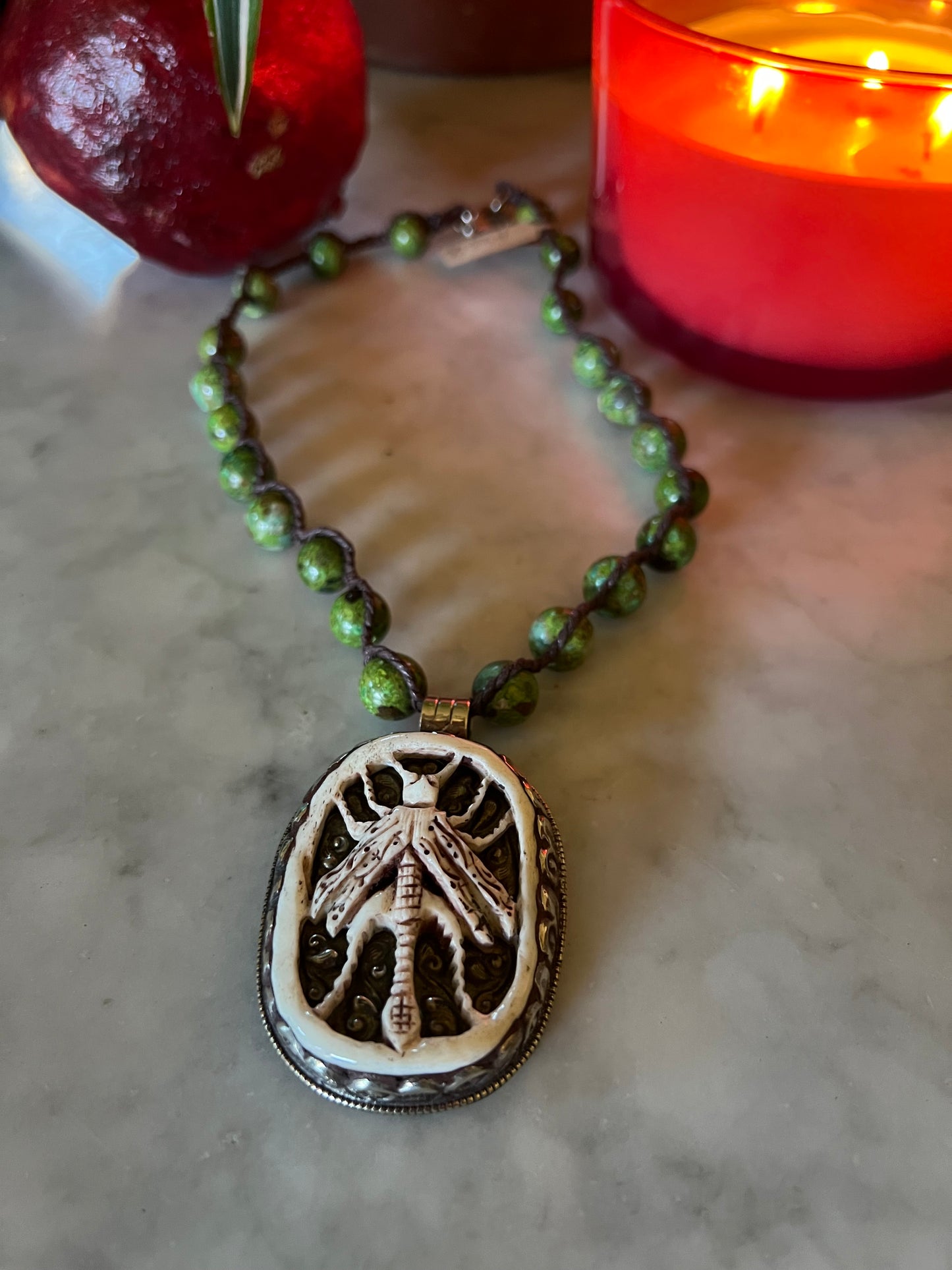 Dragonfly Necklace 834