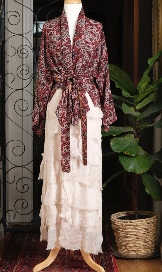 Gatsby Skirt in Ivory