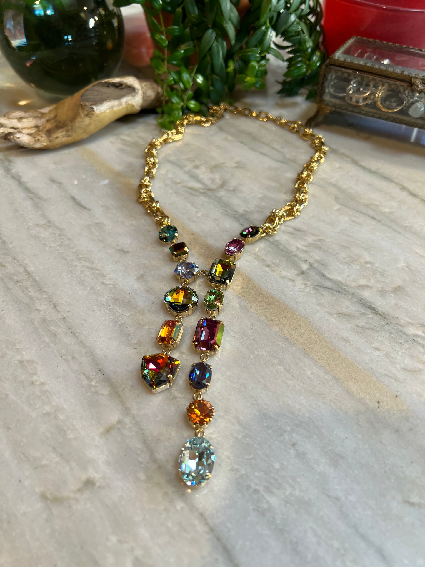 Double Rainbow Necklace