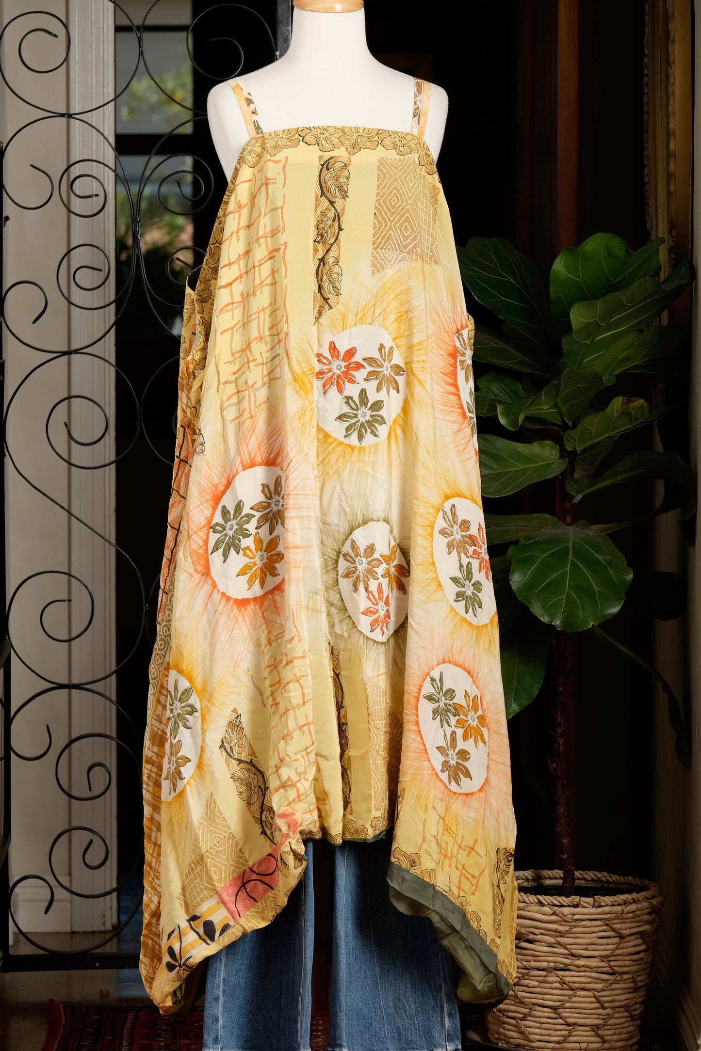 Shine Maxi Dress in Ginger Flower