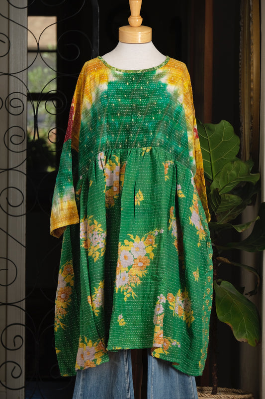 Midi Dress in Sunshine on My Shoulder