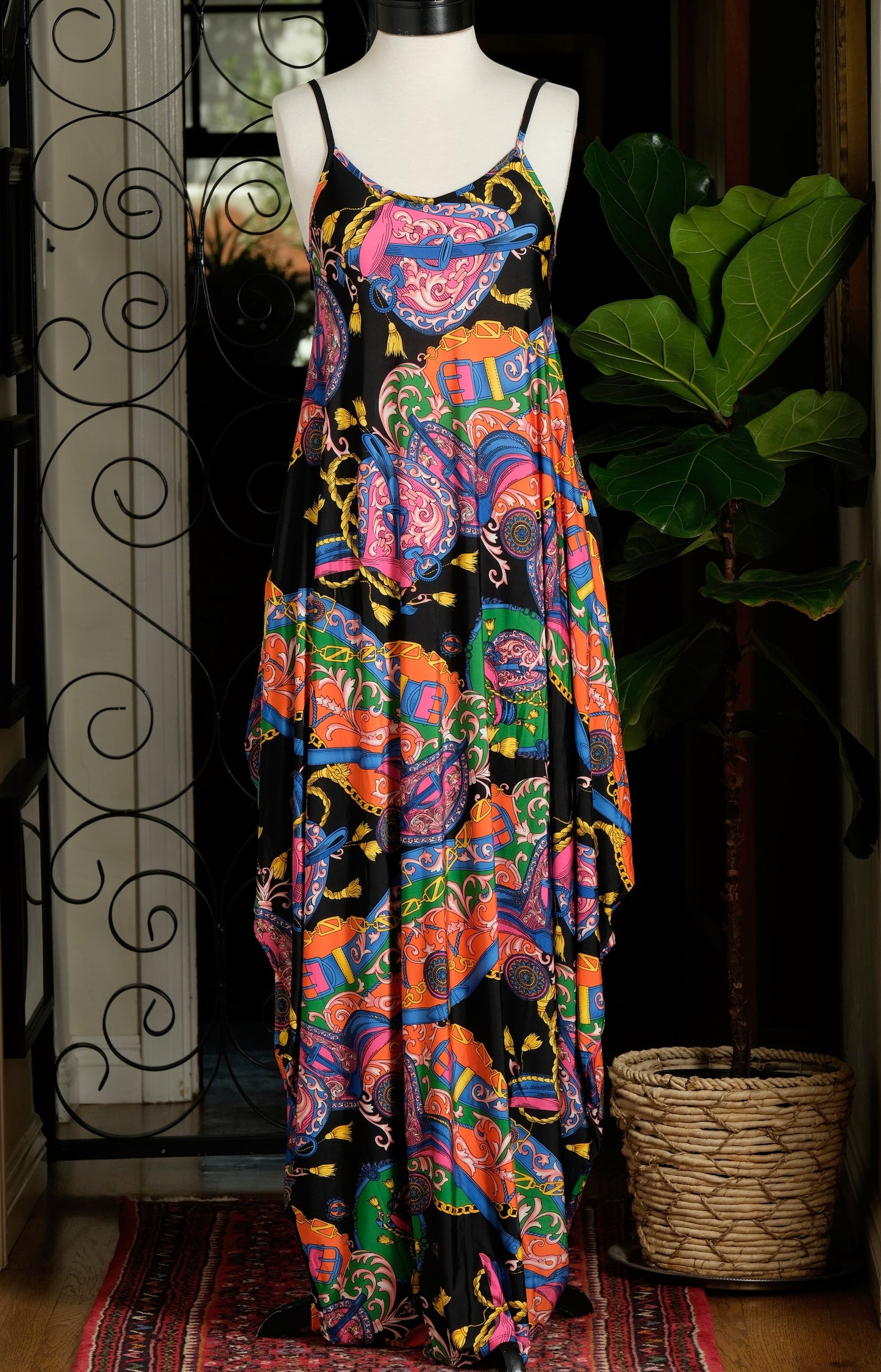 Cocoon Dress in Luxe Hippie