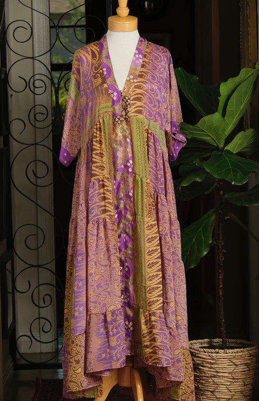 Easy Dress in Lavender Lotus