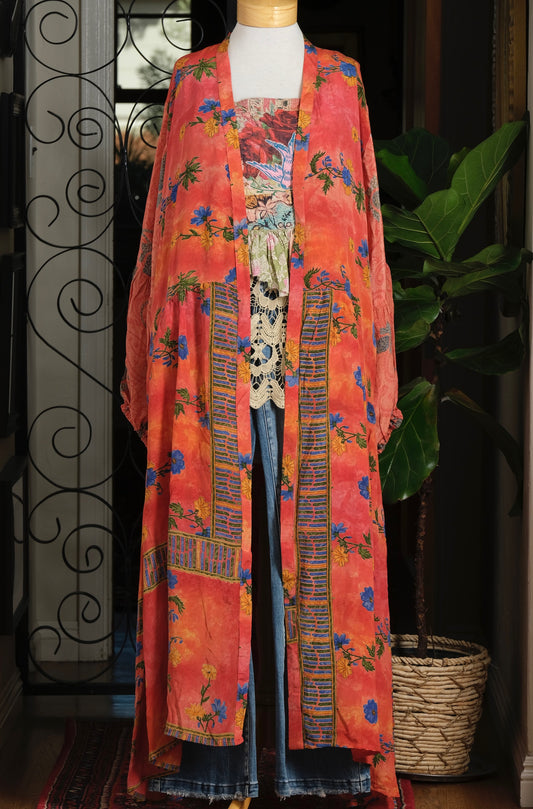 Evermore Duster in Passion Flower