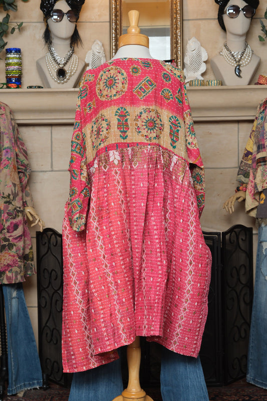 Midi Dress in Sacred Circle