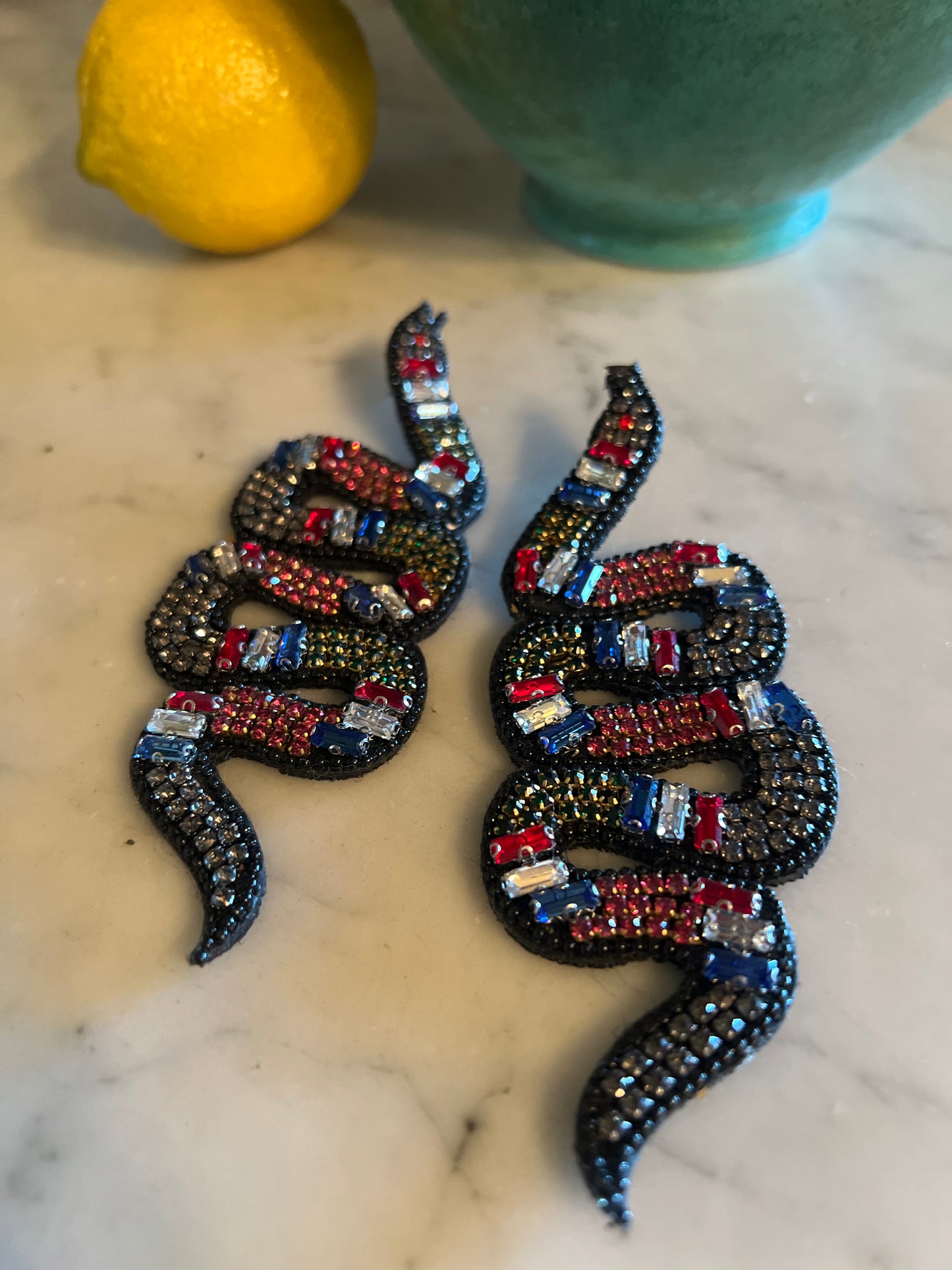 Year of the snake Red Blue