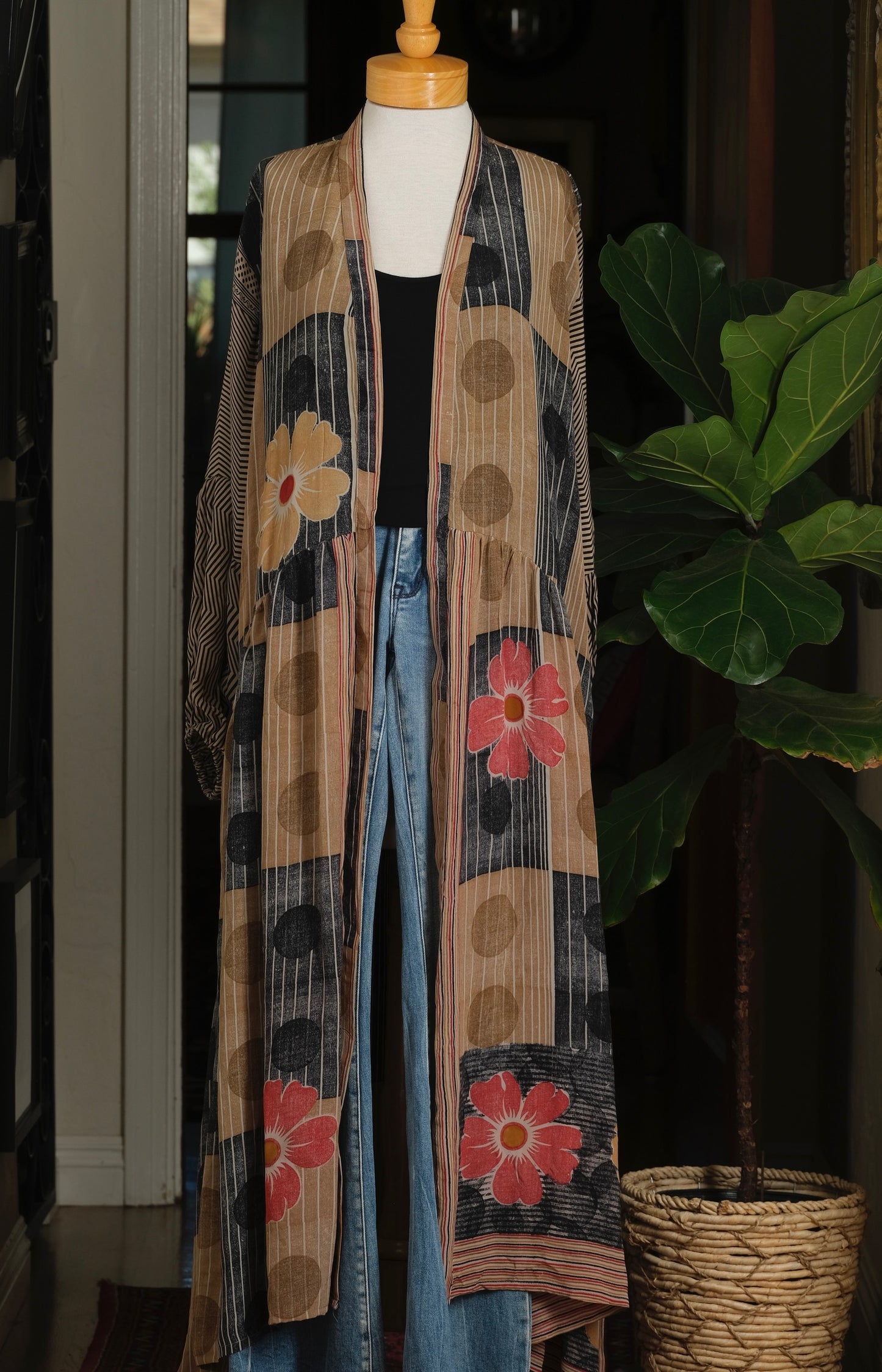 Evermore Duster in Moon Flower