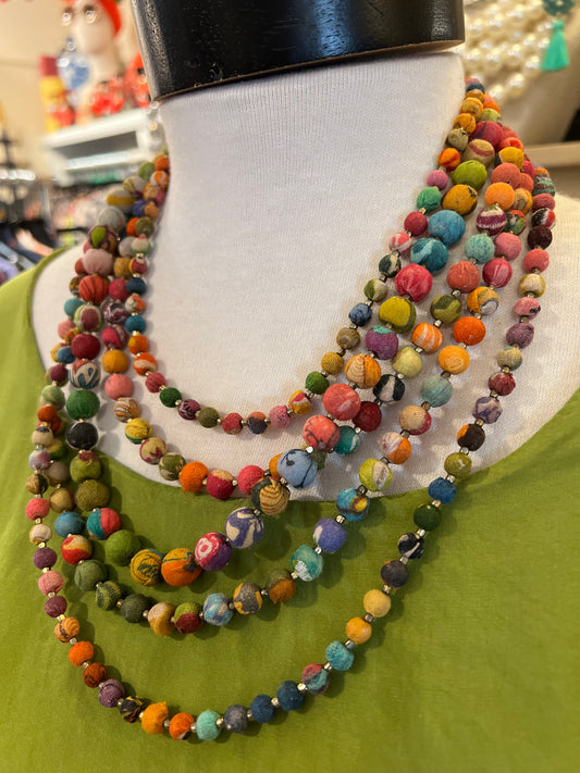 Sari Multi Strand Petite Necklace