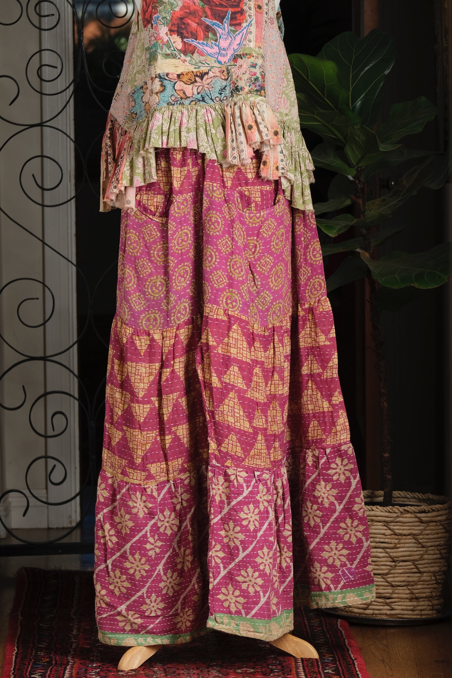 Pocket Pant in Golden Violet