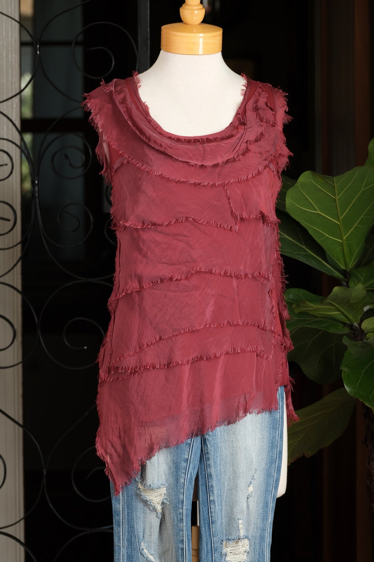 Jordan Tank in Berry Ombre
