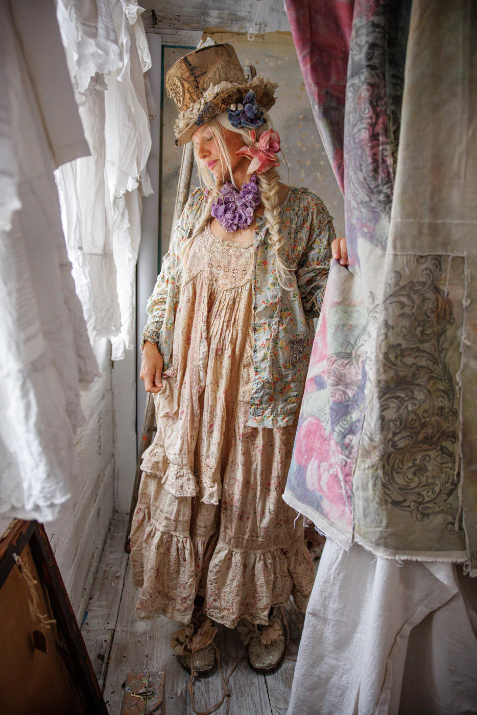 Eyelet Esti Cami Dress in Brixton 1107 by MP