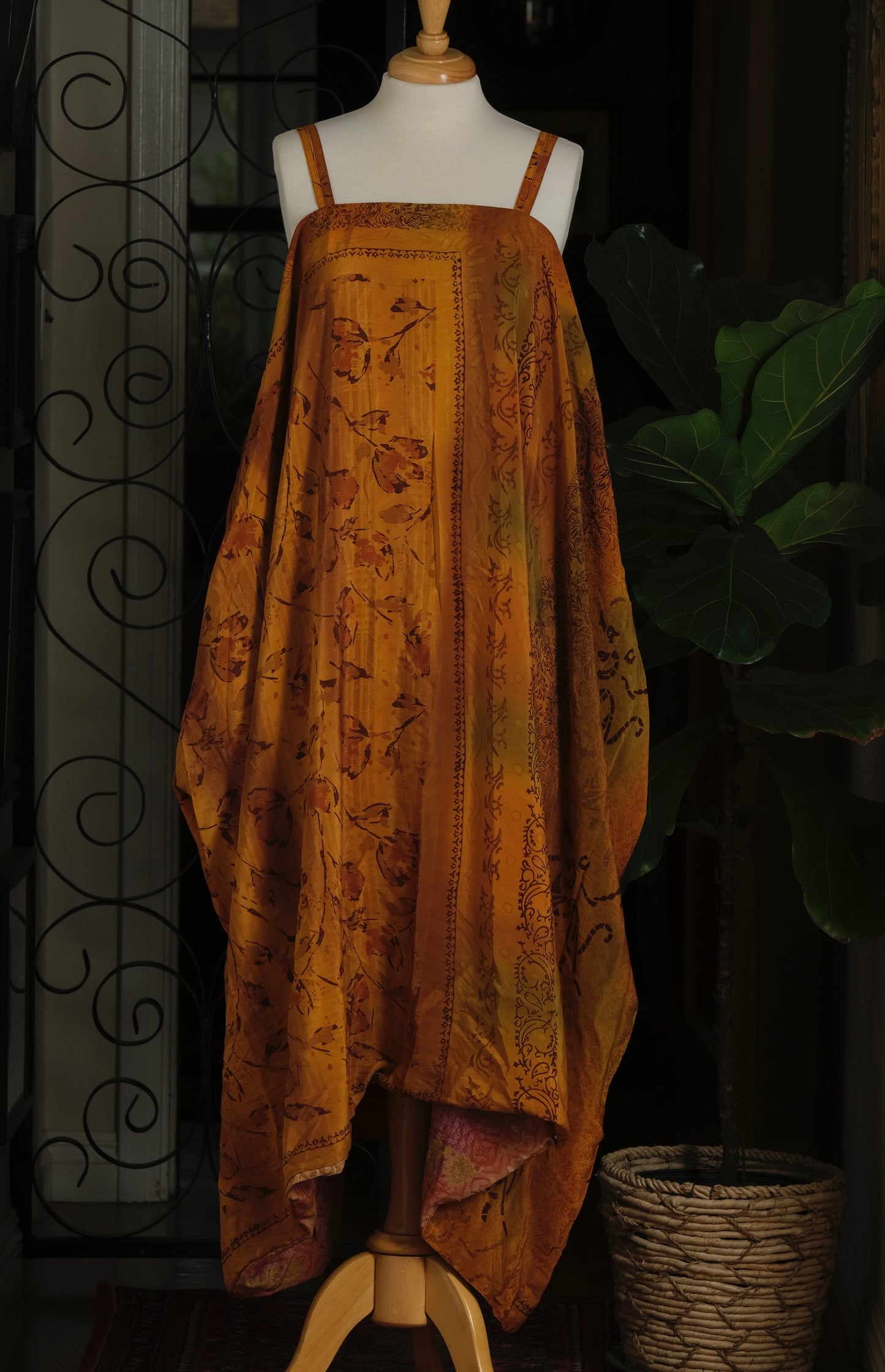Shine Maxi Dress in Golden Ombre