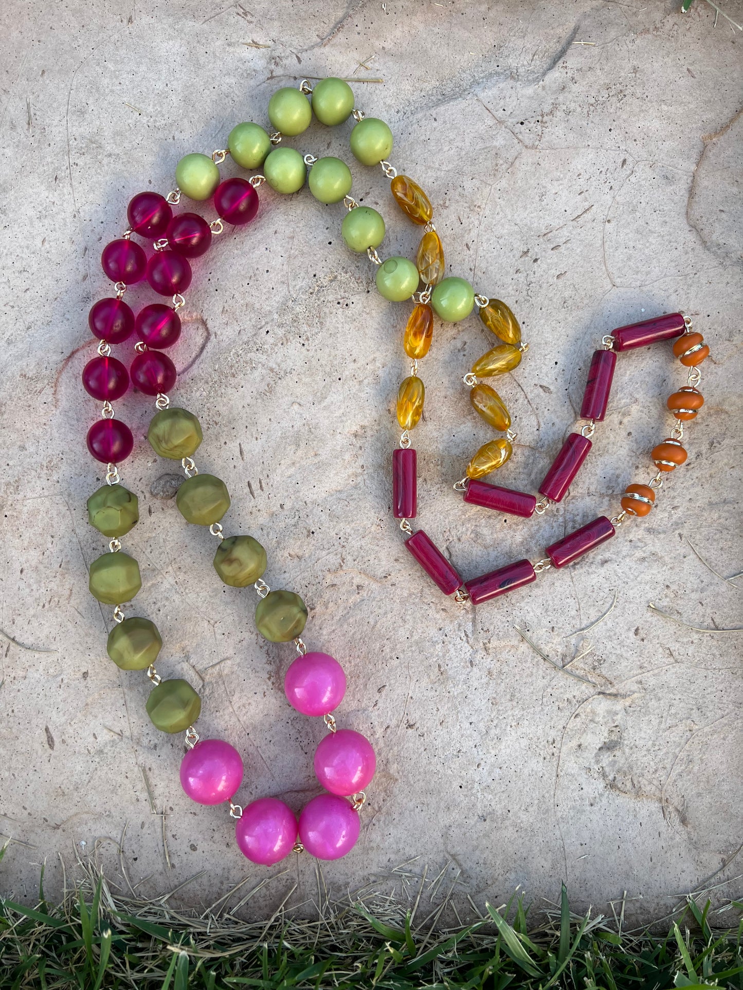 Pink Martini Necklace