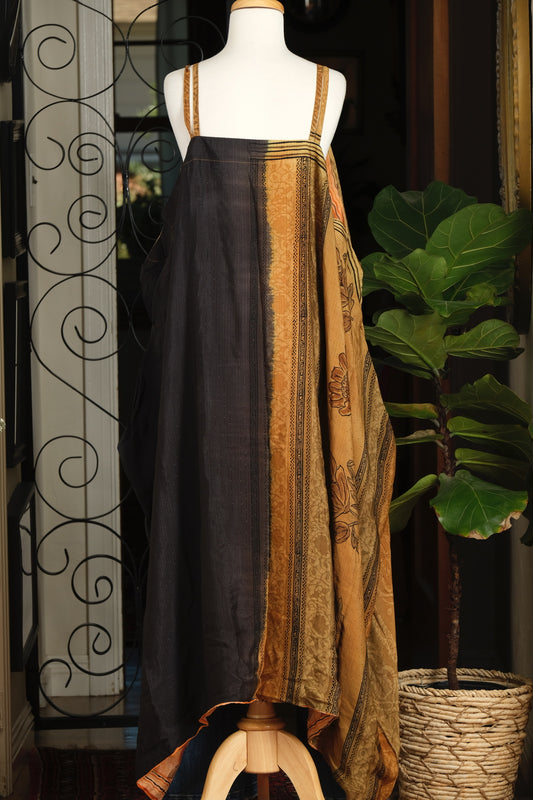 Shine Maxi Dress in Golden Ombré